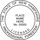 New Hampshire Forester Seal